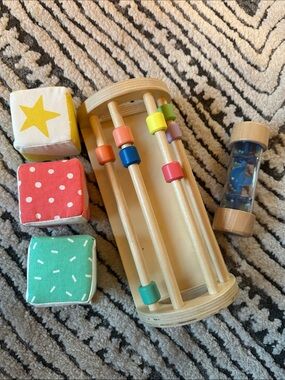 Set of Panda Crate Interactive Baby Toys